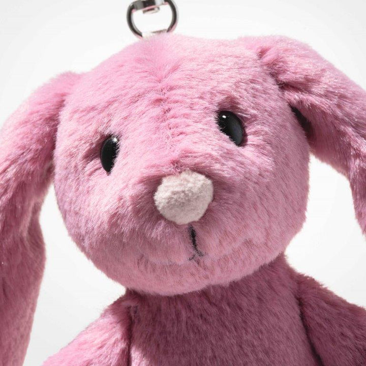 Steiff Soft Cuddly Friends - Pendant Hoppie Rabbit, Bridal Rose, 16 cm