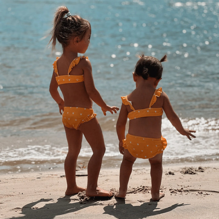 Swim Essentials Girls Bikini, Orange Kiss