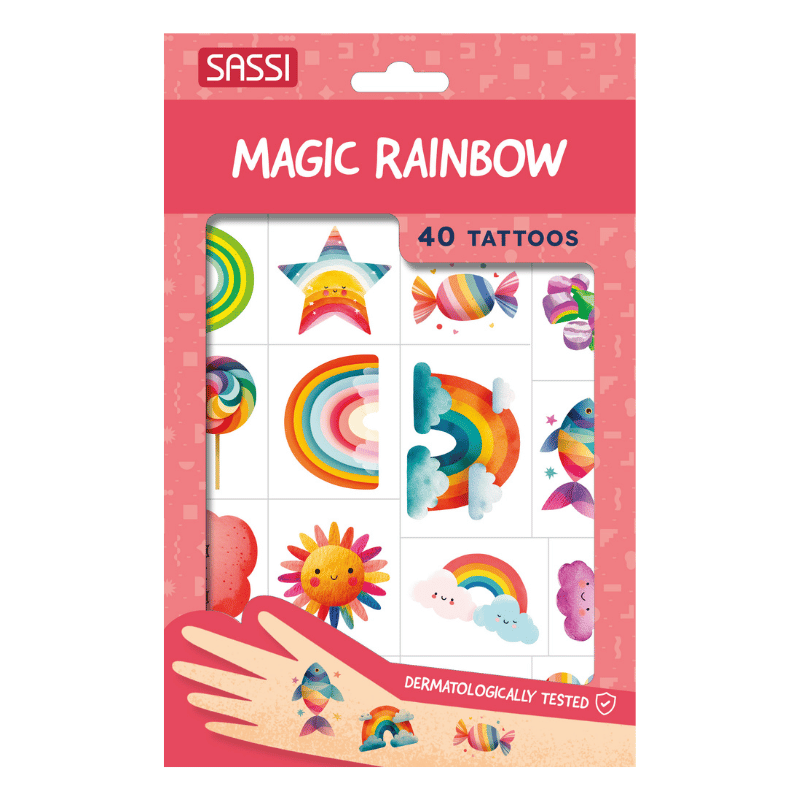 Sassi Tattoos - Magic Rainbow
