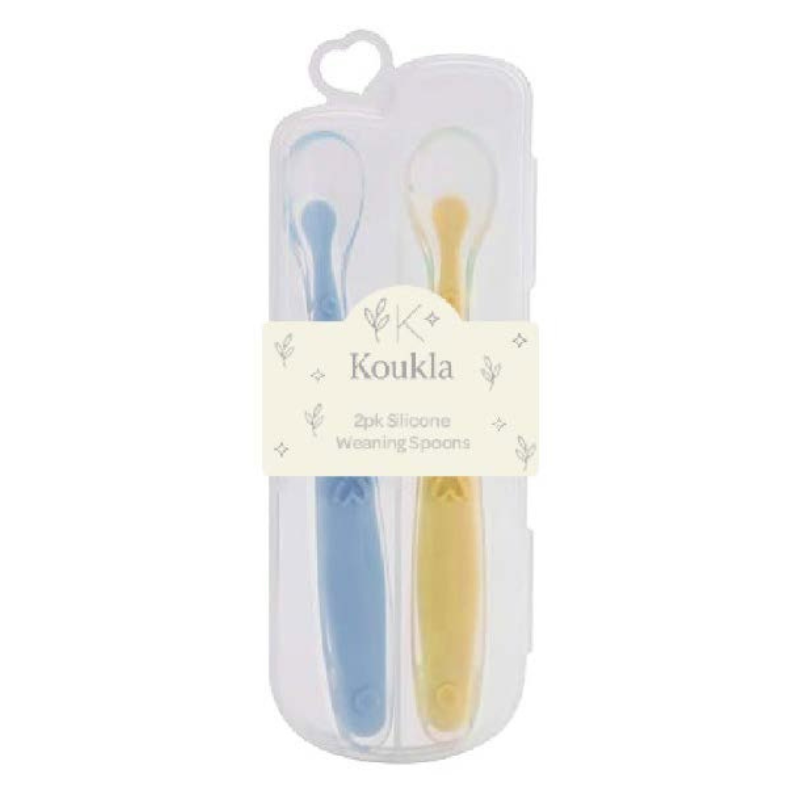 Koukla Baby Travel Spoon Set, 2 pcs