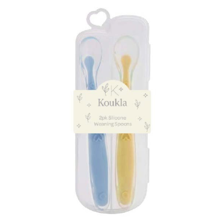 Koukla Baby Travel Spoon Set, 2 pcs