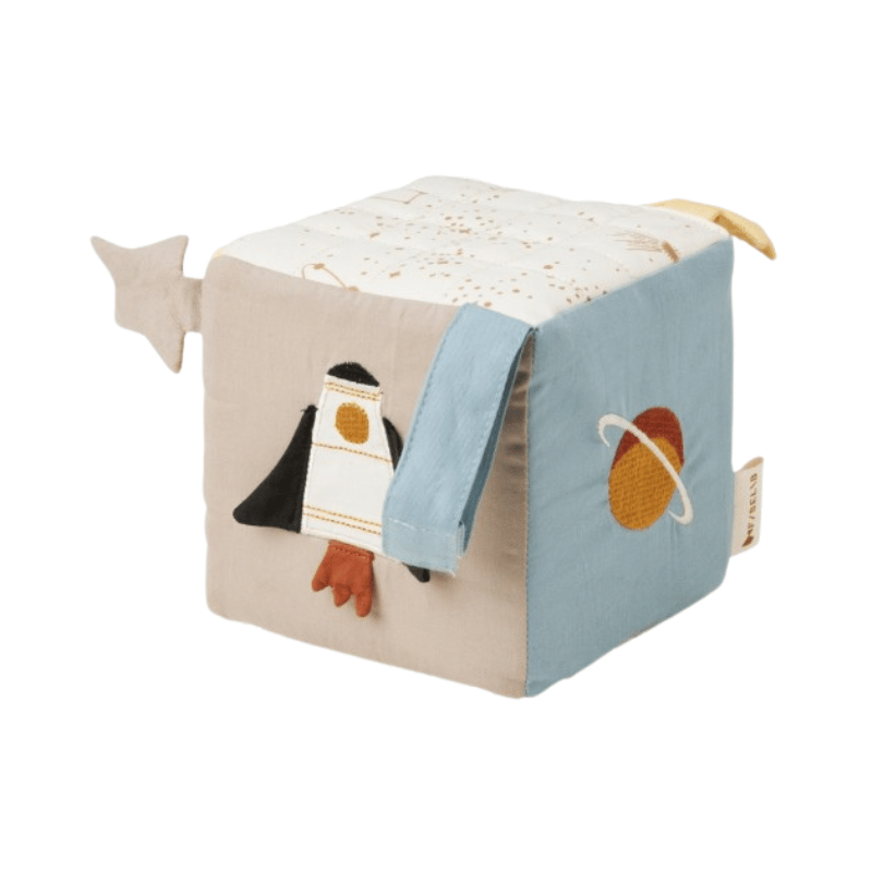 Fabelab - Fabric Cube - Space, 12 cm