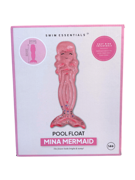 Swim Essentials Inflatable Float - Mina Mermaid, 190 cm