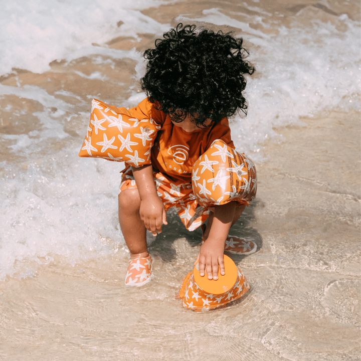 Swim Essentials Inflatable Arm Bands - Sea Star, 2-6 yrs