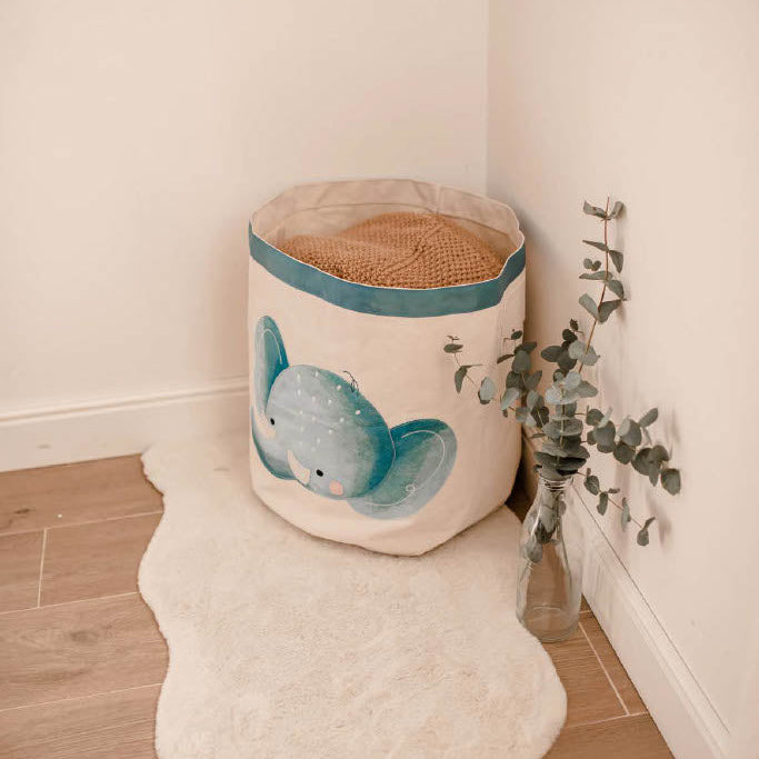 Sassi Storage Bin - Chewy The Elephant