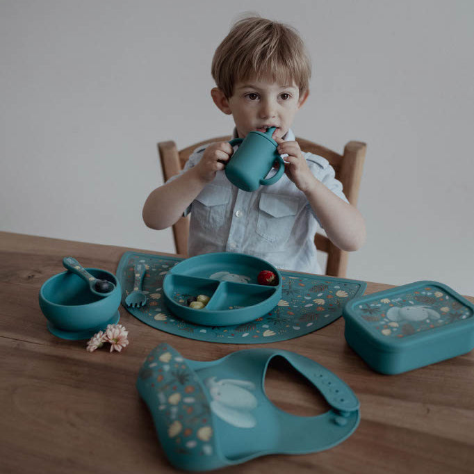 Sassi Silicone Cutlery Set - Chewy The Elephant