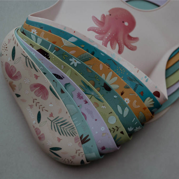 Sassi Silicone Bib - Chompy The Lion