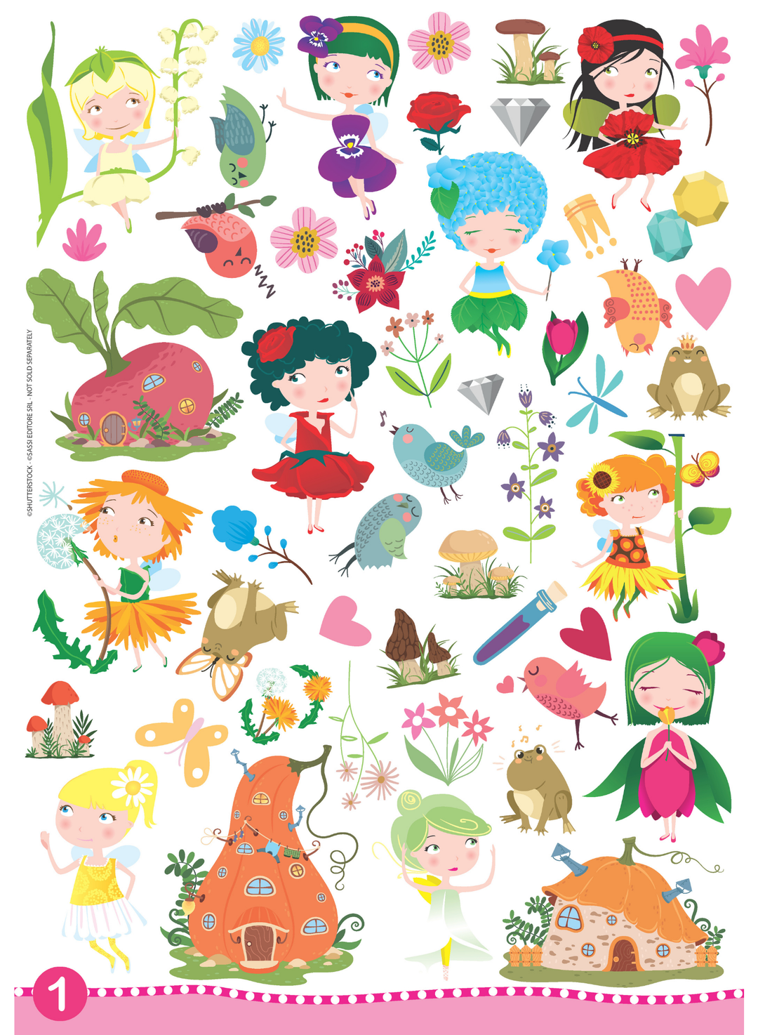 Sassi Arts & Crafts - Fairies