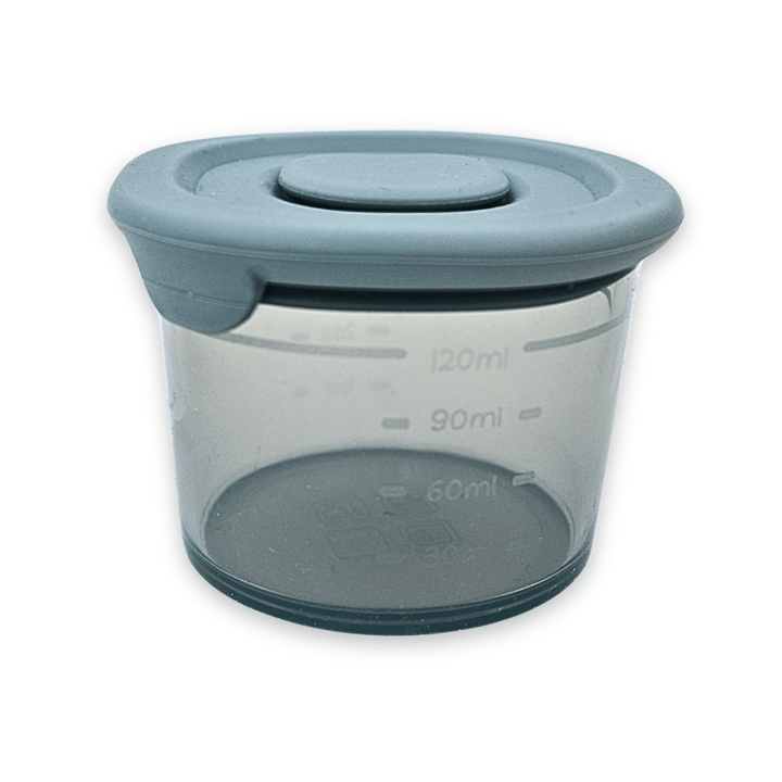 Koukla Baby Food Storage Containers, Blue, 3pcs