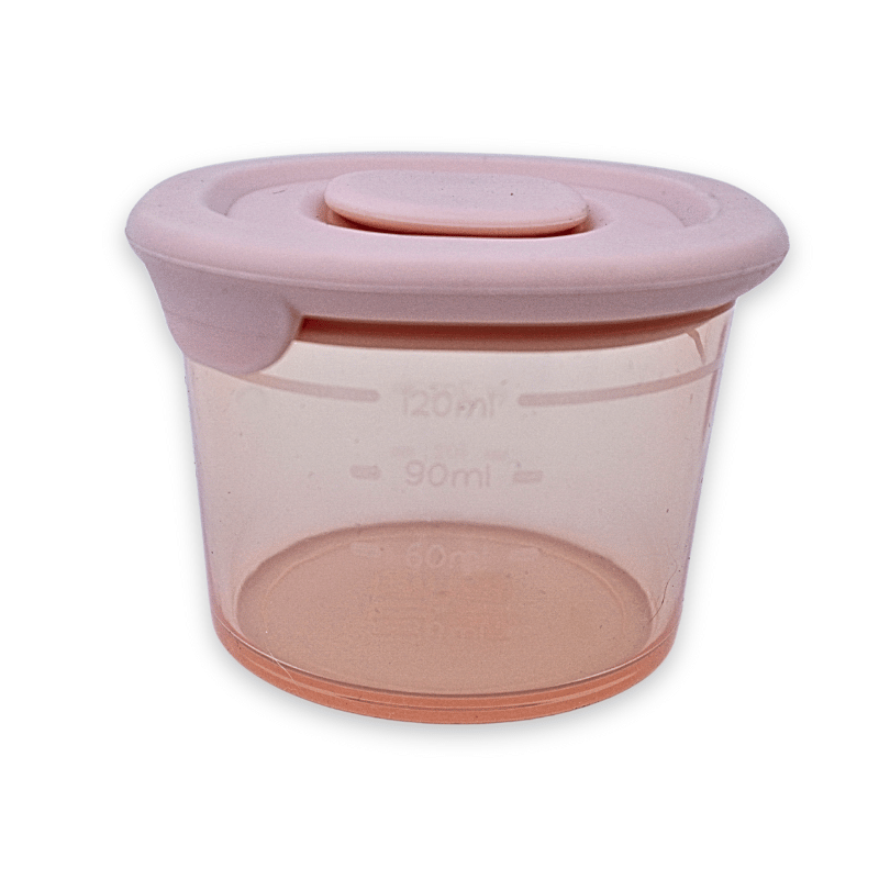 Koukla Baby Food Storage Containers, Blush, 3pcs