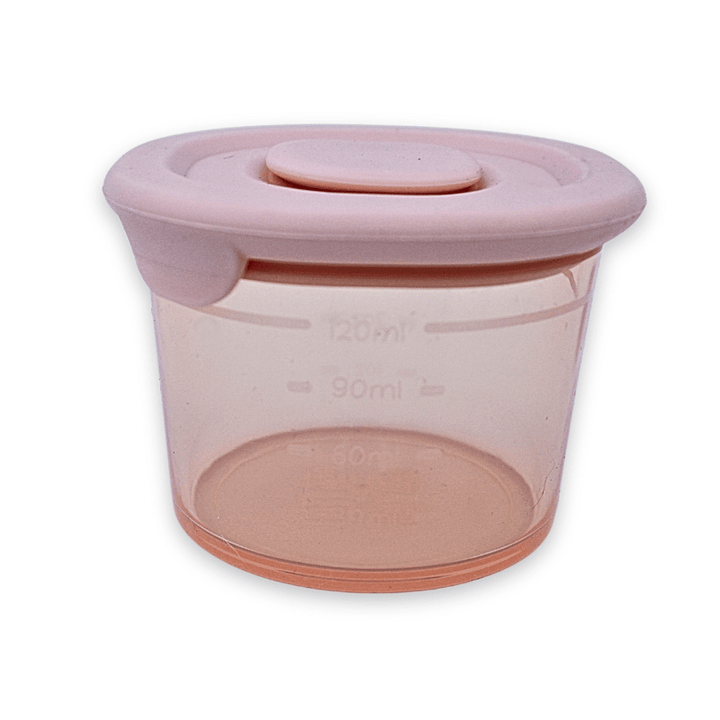 Koukla Baby Food Storage Containers, Blush, 3pcs