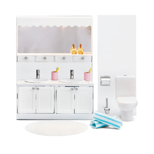 Lundby Doll House Furniture - Bathroom Set