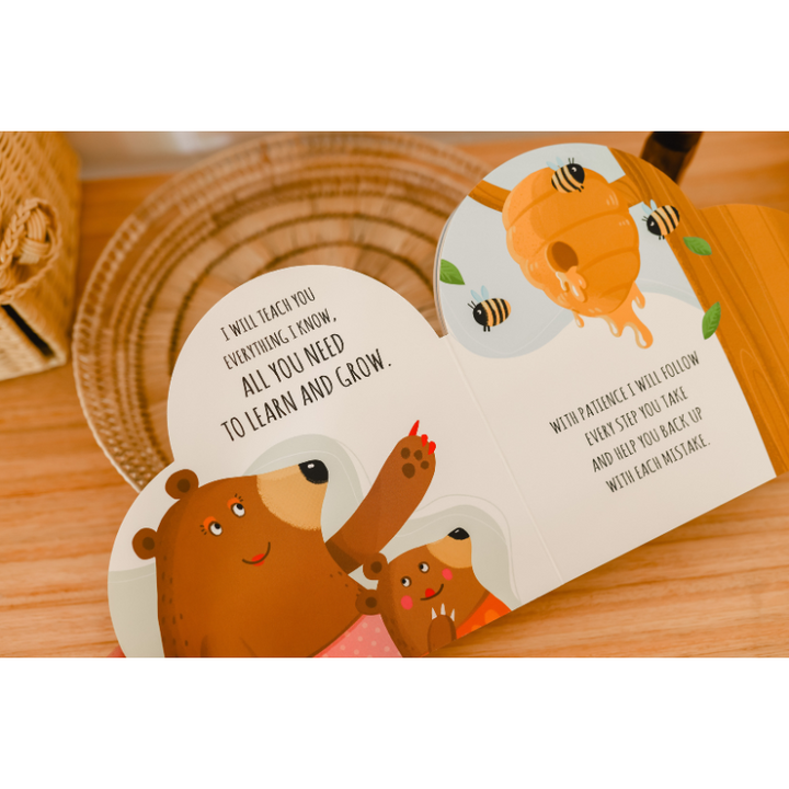 Sassi Shaped Board Book -  With Love Mummy