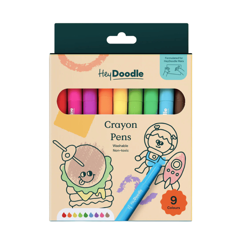HeyDoodle - Washable Crayon Pens