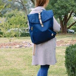 Fabelab - On-The-Go Parent Eco Laptop and Baby Backpack, Navy