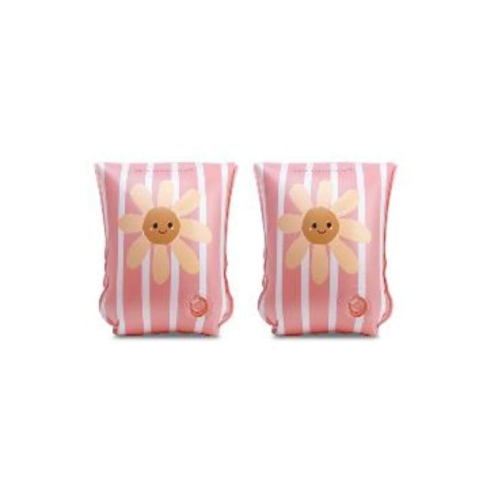 Swim Essentials Inflatable Arm Bands - Daisy Flower, 2-6 yrs