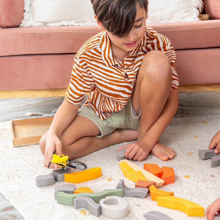 Stellavan & Papa - 3-in-1 Large Block Puzzle, Koala