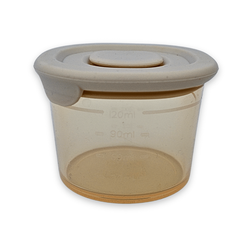 Koukla Baby Food Storage Containers, Blush, 3pcs