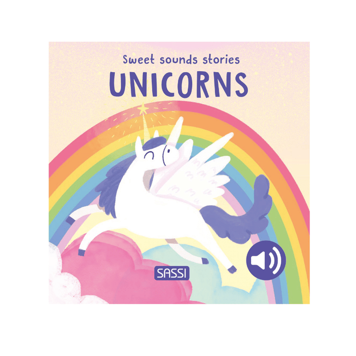 Sassi Board Book Sweet Sounds Stories - Unicorns