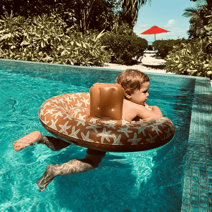 Swim Essentials Inflatable Baby Swimseat - Sea Star, 0-1 yrs