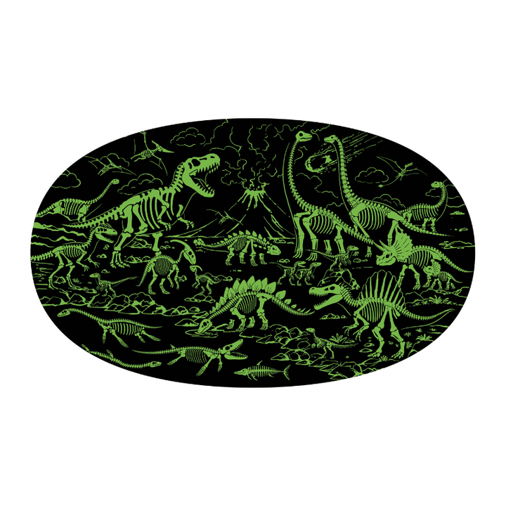 Sassi Glow-in-the-Dark Night and Day Puzzle, Dinosaurs