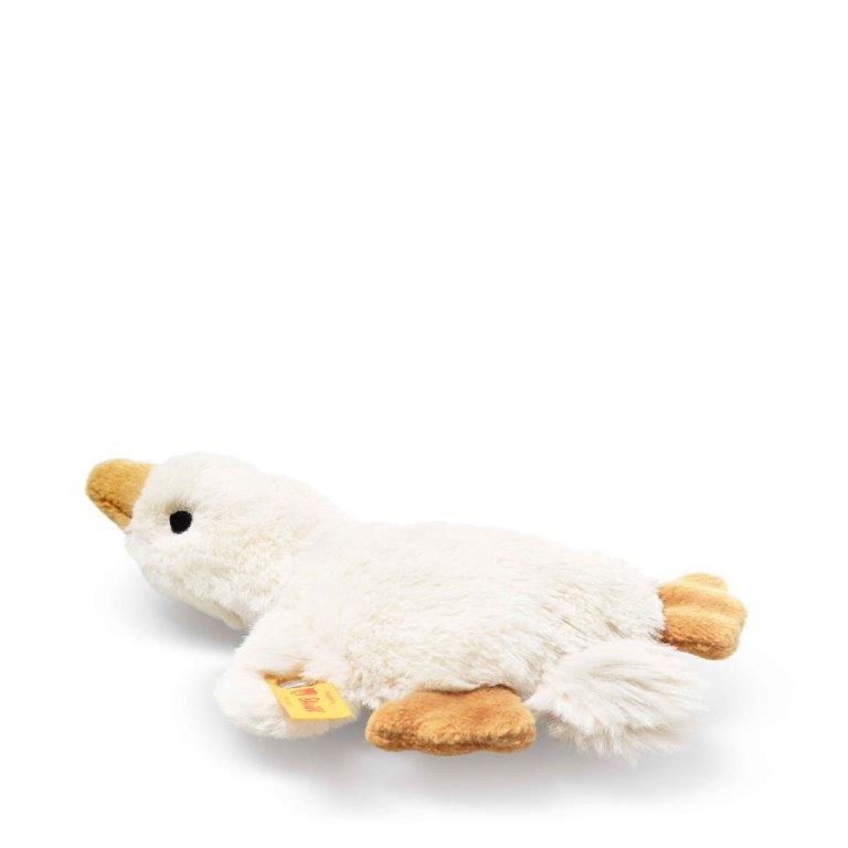 Steiff Gilda the Goose Grasping Toy with Rattle, 13 cm