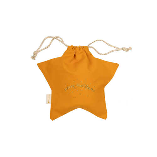 Fabelab Christmas - Gift Bag, Star, 22 cm