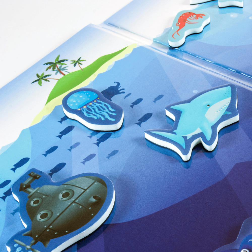 Miniland On The Go Discover Sea Mystery Magnetic Game