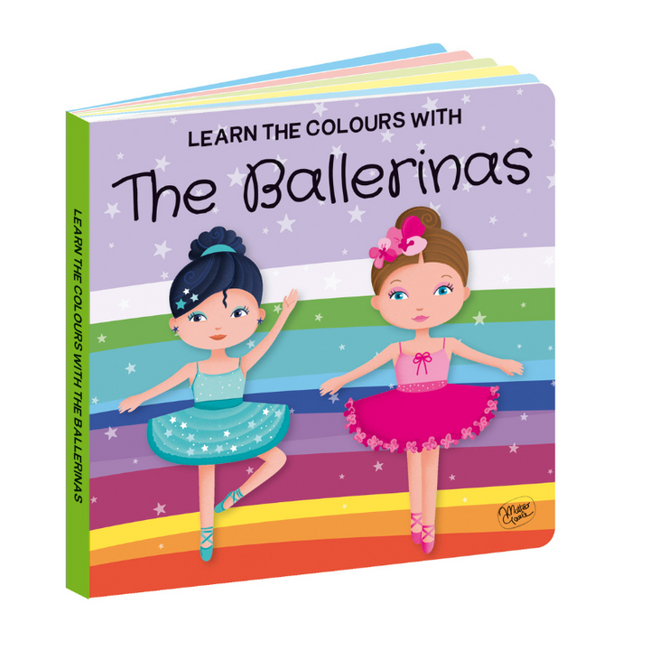 Sassi 3D Puzzle and Book Set - Learn Colours Ballerina, 40 pcs
