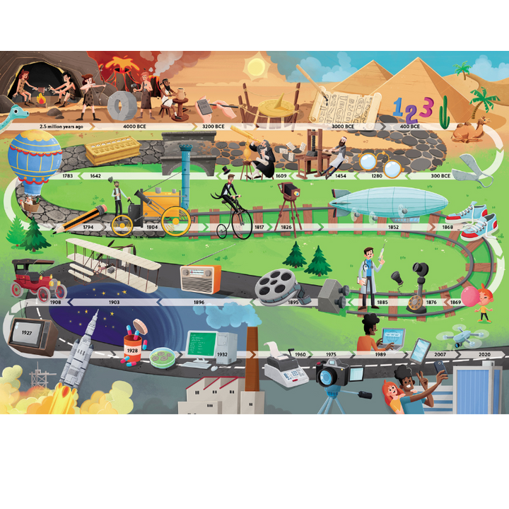 Sassi What How and Why Inventions Book and Poster