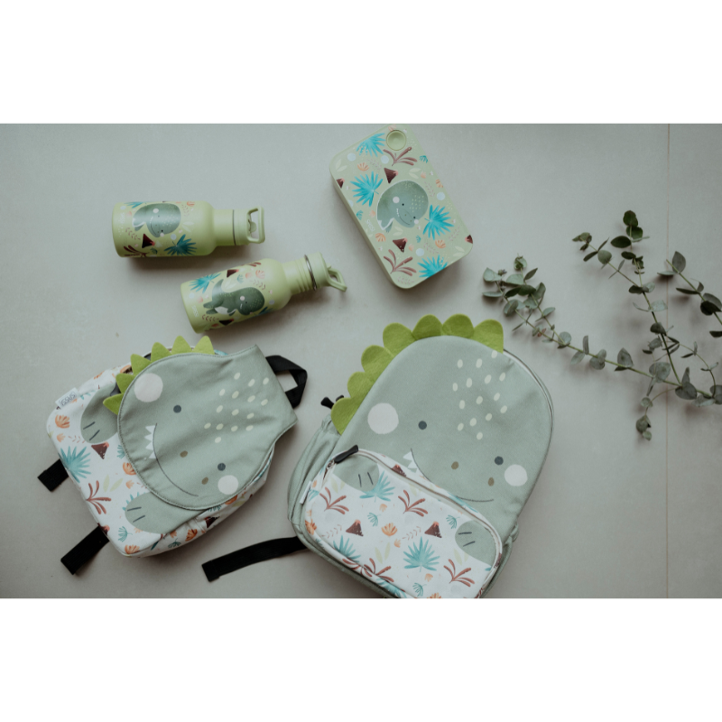Sassi RPET Lunch Box - Cracky the Dinosaur