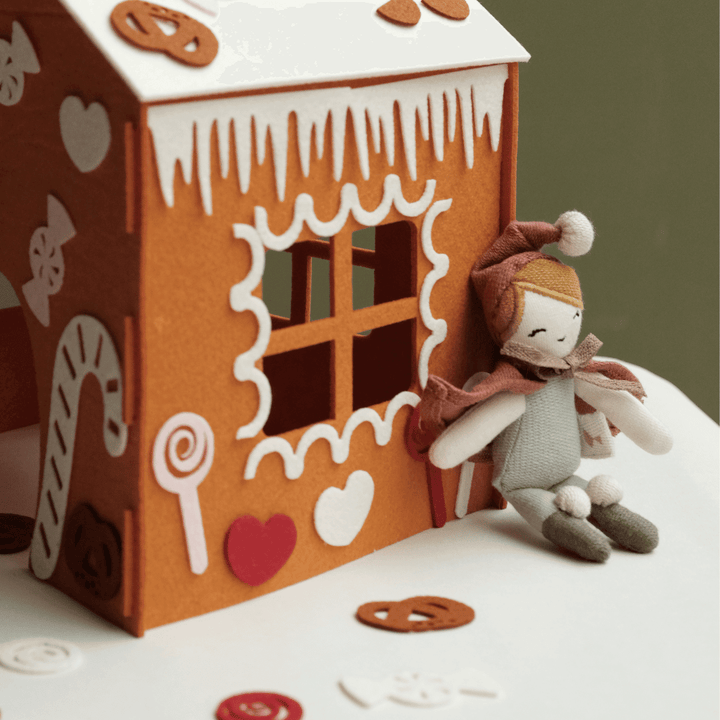 Fabelab Christmas - Pocket Friend - Elf Girl, 12 cm