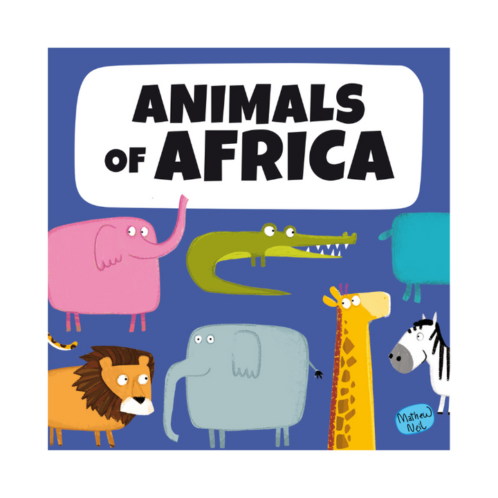 Sassi Book and Giant Puzzle - Animals of Africa, 30 pcs