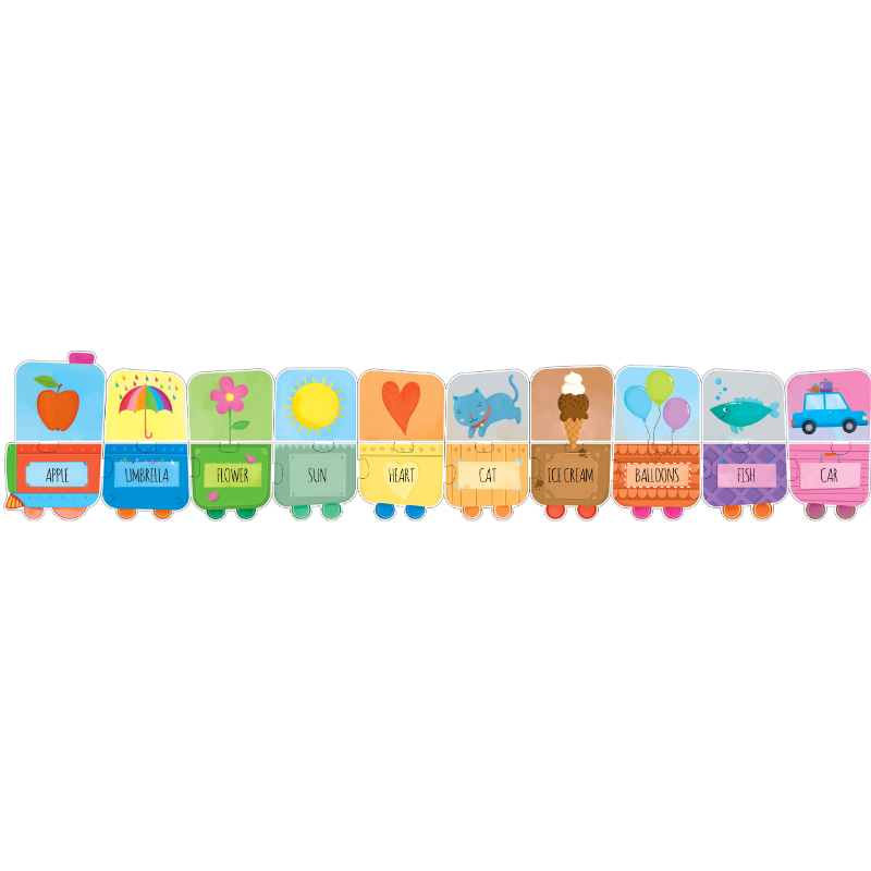 Sassi My First Words STEAM Puzzle & Book Set, 1 metre