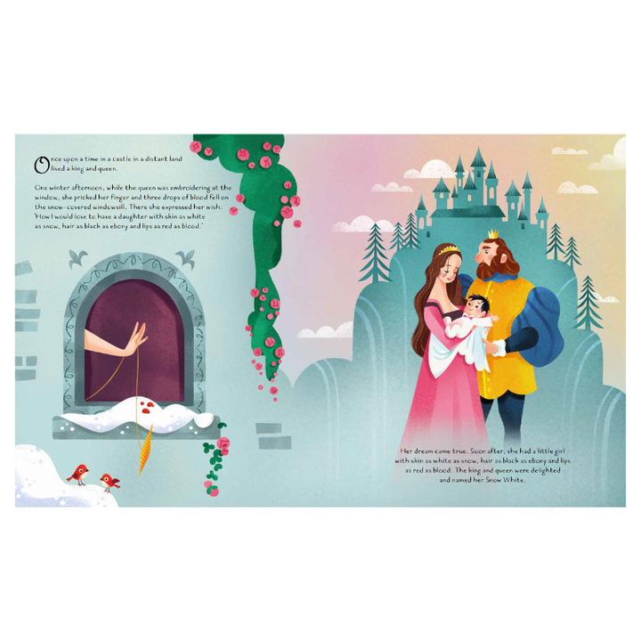 Sassi - Die-Cut, Fairy Tale Book - Snow White