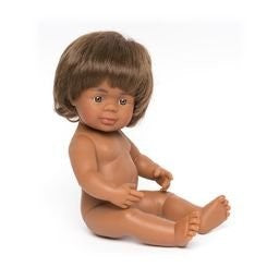 Miniland Doll - Anatomically Correct Naked Aboriginal Boy, 38cm