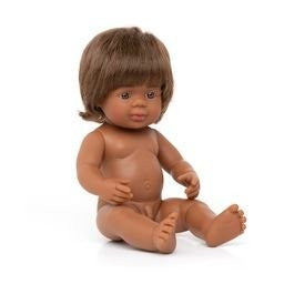 Miniland Doll - Anatomically Correct Naked Aboriginal Boy, 38cm