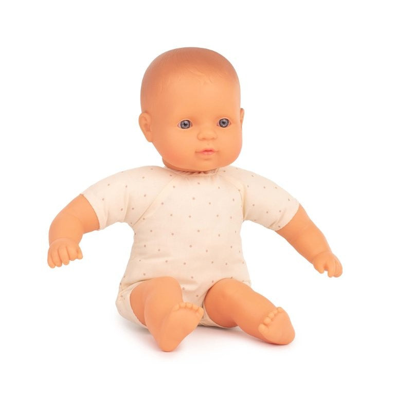 Miniland Doll - Soft-Bodied Caucasian Doll, 32 cm