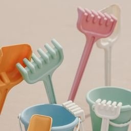 Miniland Eco Sand Shovel and Rake Super Set