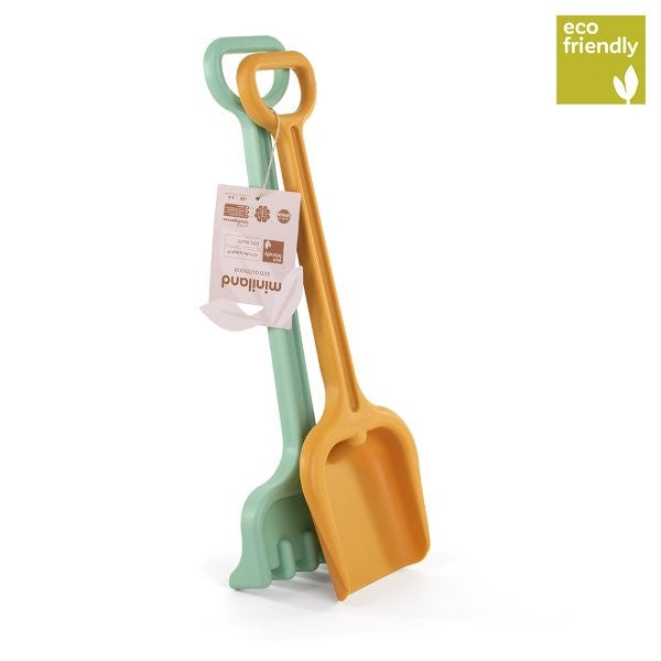 Miniland Eco Sand Shovel and Rake Super Set