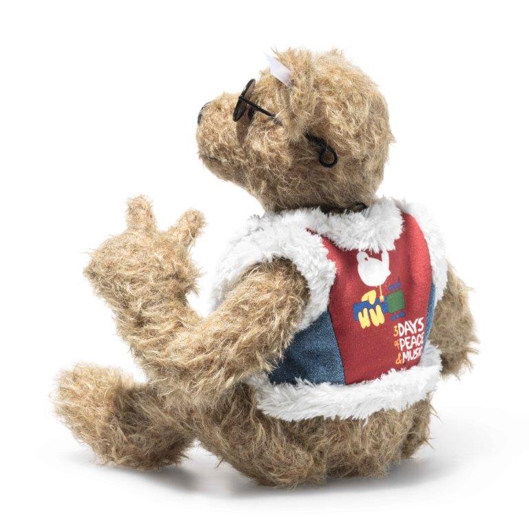 Steiff Rocks Limited Edition Teddy Bear - Woodstock, 32 cm