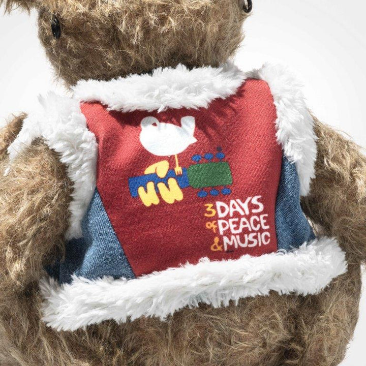 Steiff Rocks Limited Edition Teddy Bear - Woodstock, 32 cm