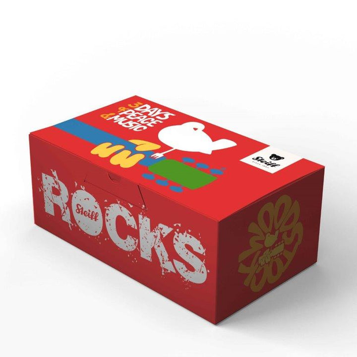 Steiff Rocks Limited Edition Teddy Bear - Woodstock, 32 cm