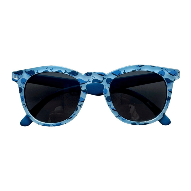 Frankie Ray Toddler Sunglasses - Tyler, Blue Whale