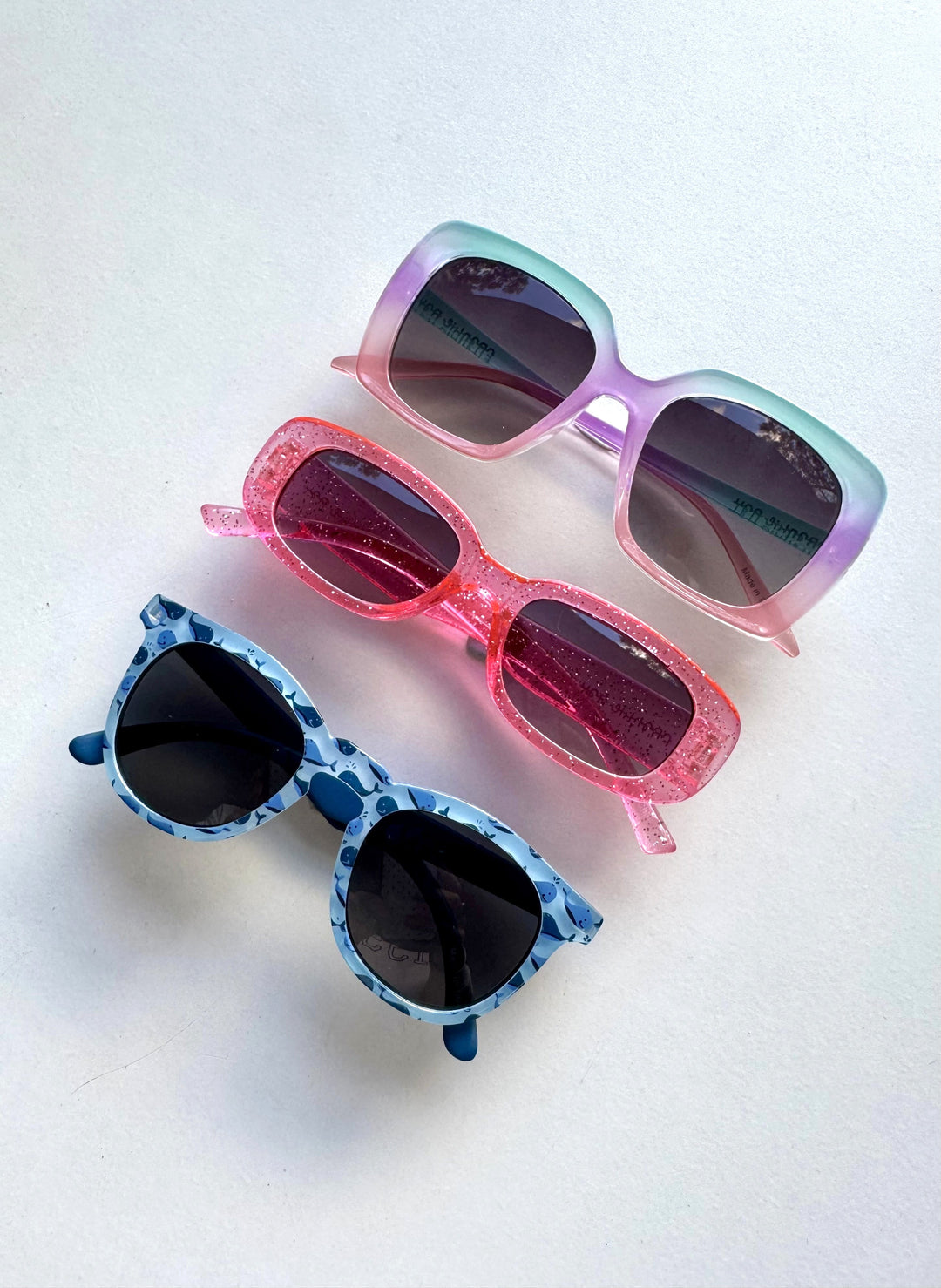 Frankie Ray Toddler Sunglasses - Tyler, Blue Whale