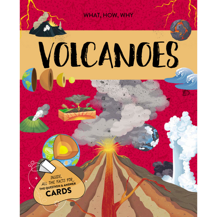 Sassi The Ultimate Atlas and Puzzle Set - Volcanoes, 500 pcs