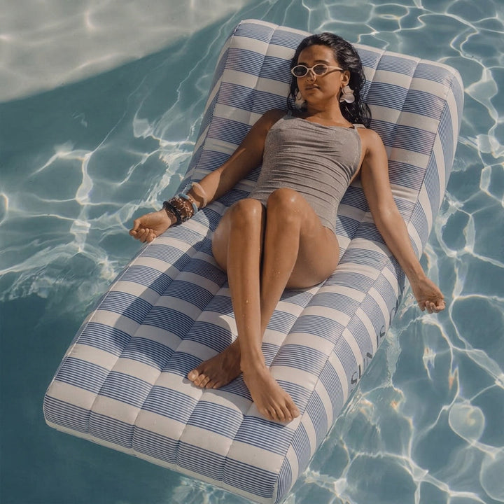 Swim Essentials Inflatable Luxe Lounge Float - Monaco