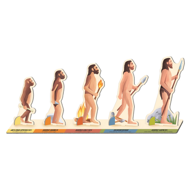 Sassi Travel, Learn and Explore - Book and 3D Puzzle Set - The Prehistoric Era, 200 pcs