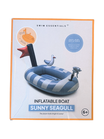 Swim Essentials Inflatable Boat Float - Seagull, 100 cm