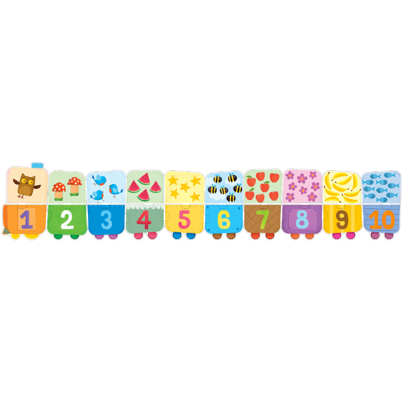 Sassi My First Numbers STEAM Puzzle & Book Set. 1 metre